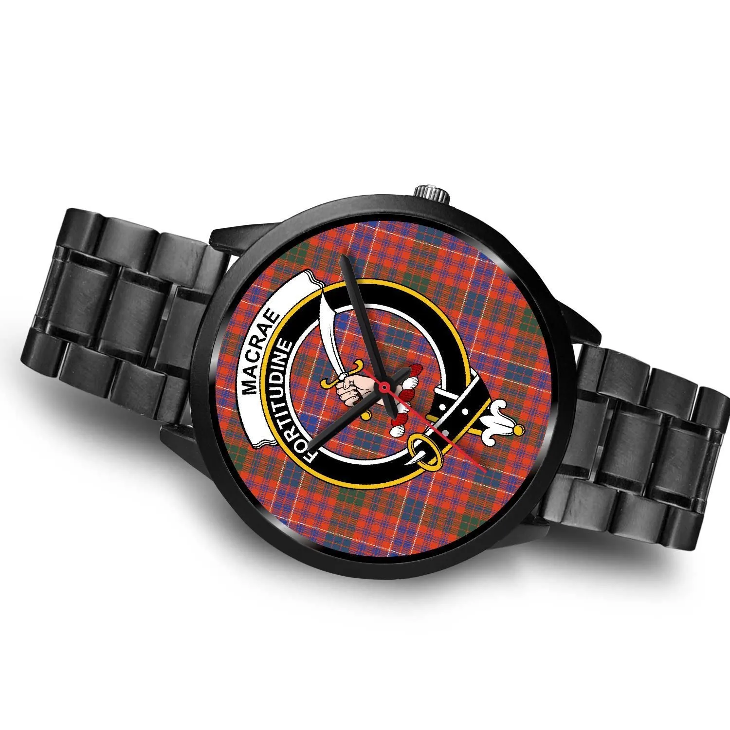 MacRae Ancient Clan Badge Tartan Black Watch