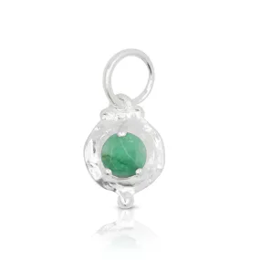 MAY EMERALD BIRTHSTONE CHARM