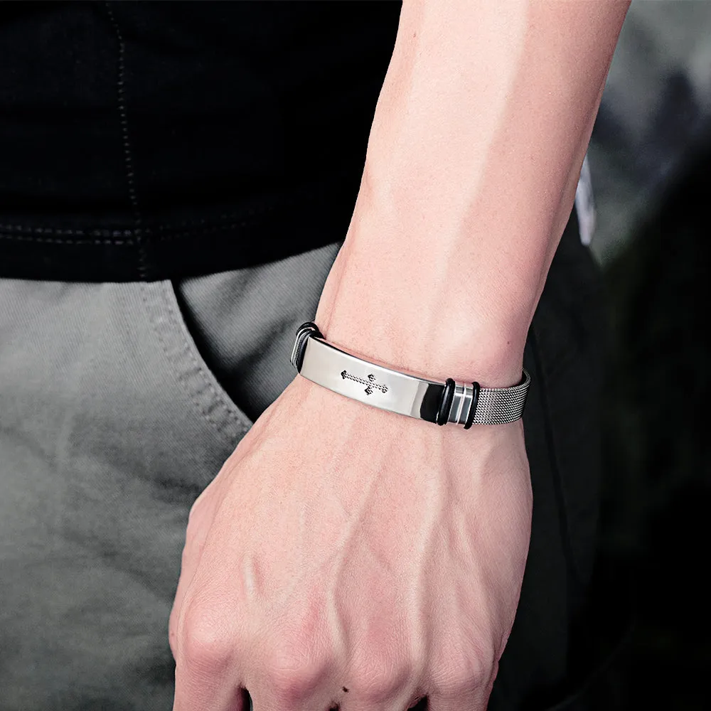 Men's Fashion Holy Cross Bracelet