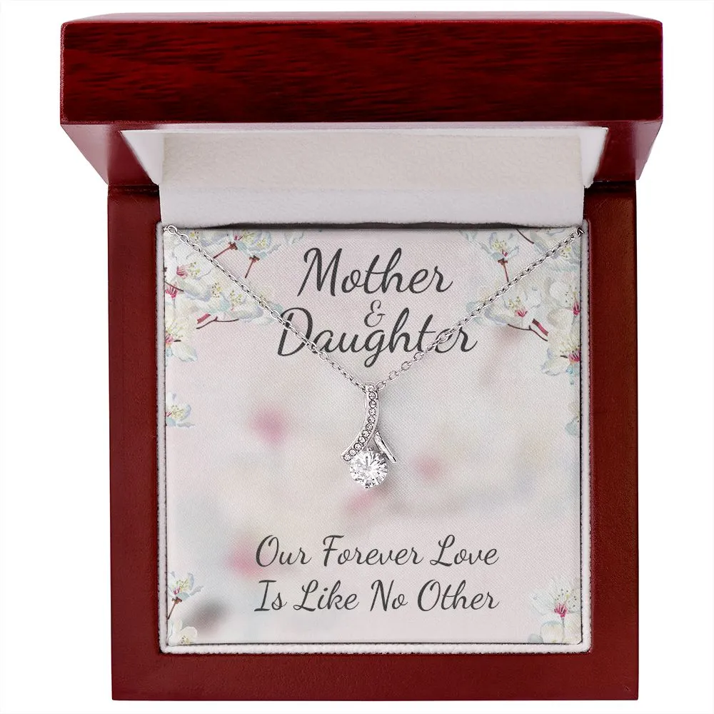 Mother And Daughter Like No Other Alluring Beauty Necklace, Idea Gift for Mom, Mom Necklace