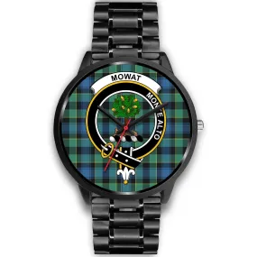 Mowat Clan Badge Tartan Black Watch