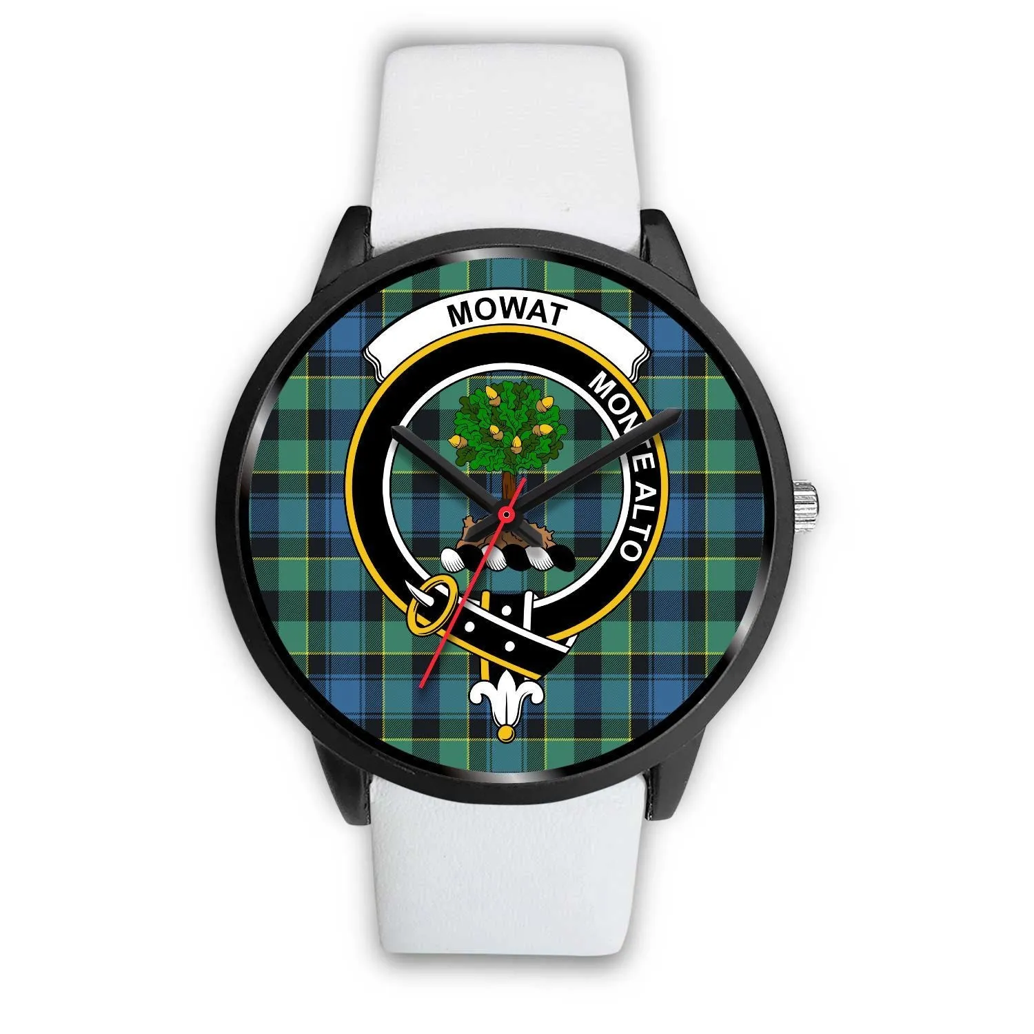 Mowat Clan Badge Tartan Black Watch