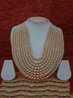 Multi Layered Pearl Necklace