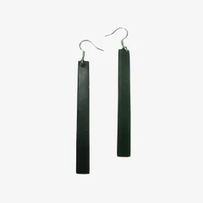 Pounamu Drop Earrings Large 65mm