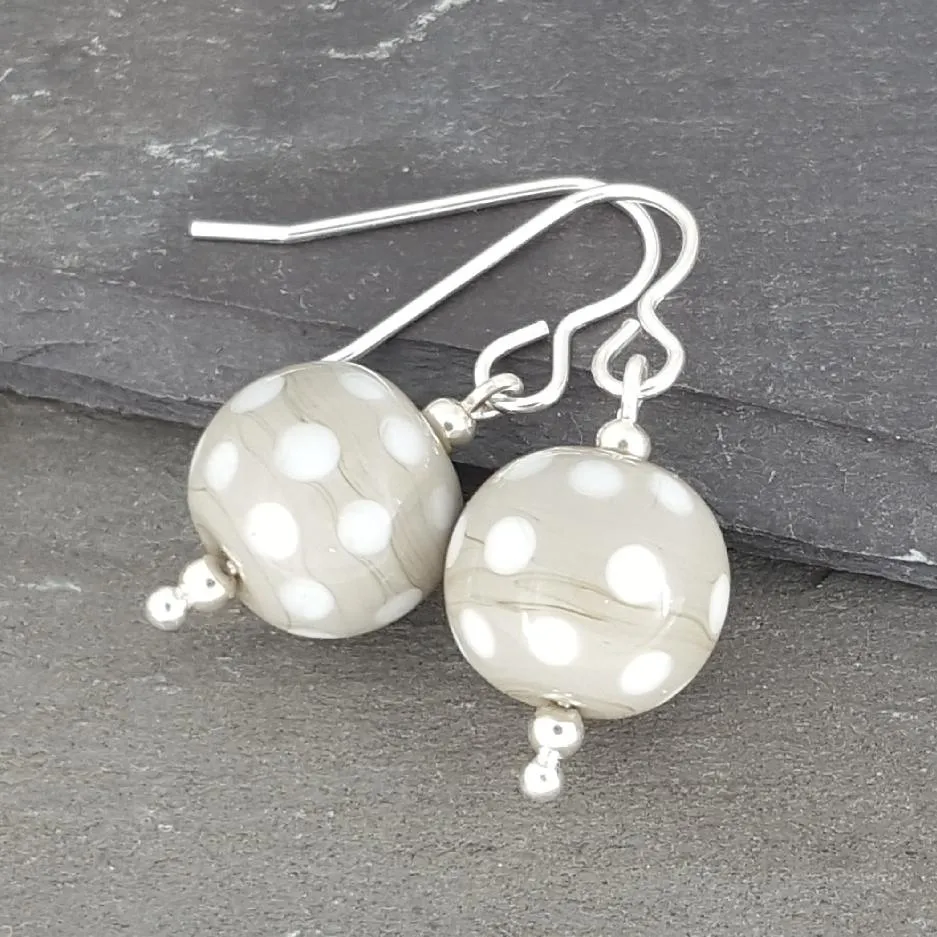 Round Earrings - Polka Dotty Collection