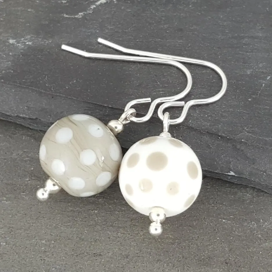 Round Earrings - Polka Dotty Collection