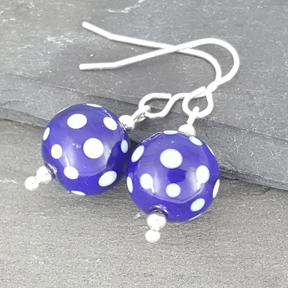 Round Earrings - Polka Dotty Collection