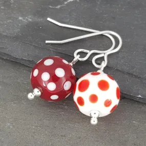 Round Earrings - Polka Dotty Collection