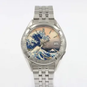 SEIKO 5 SNKL15 The Great Wave Mod #XXX989