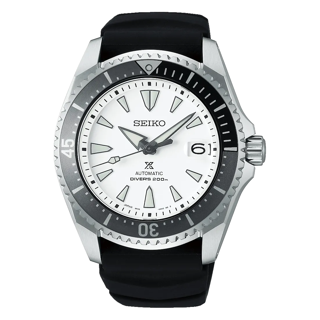 Seiko Prospex SPB191 Shogun Titanium Diver White Dial Watch