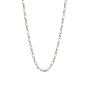 Silver Figaro Necklace