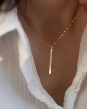 Simple Bar Necklace