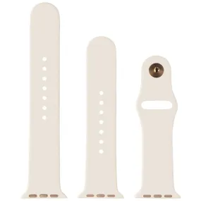 Sport Band (38mm) for Apple Watch 38/40/41mm - Antique White / Gold - Full Set