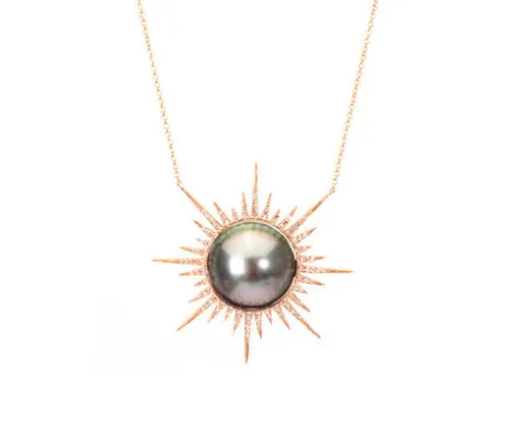 Sunburst necklace