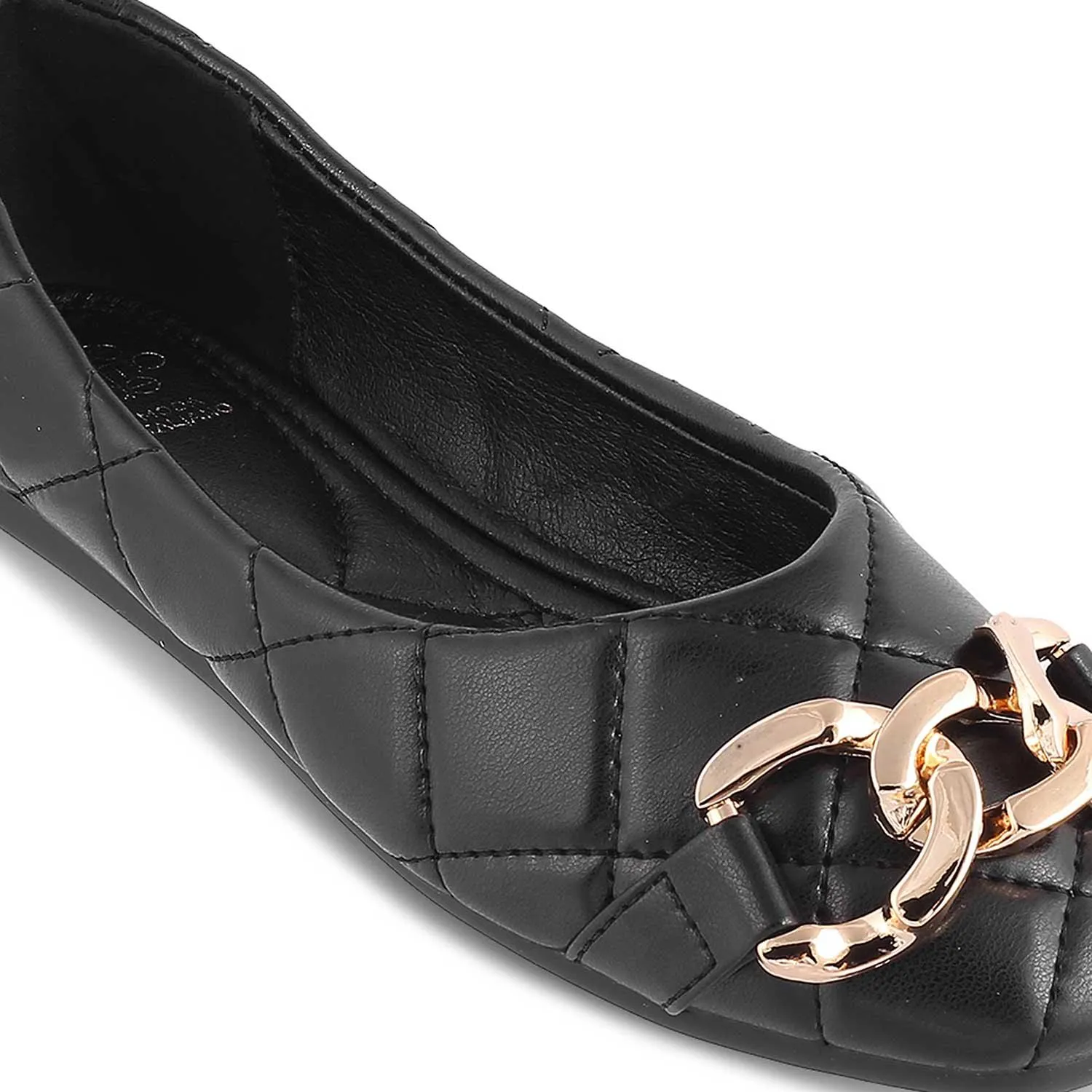 The Nuria Black Women's Dress Ballerinas Tresmode