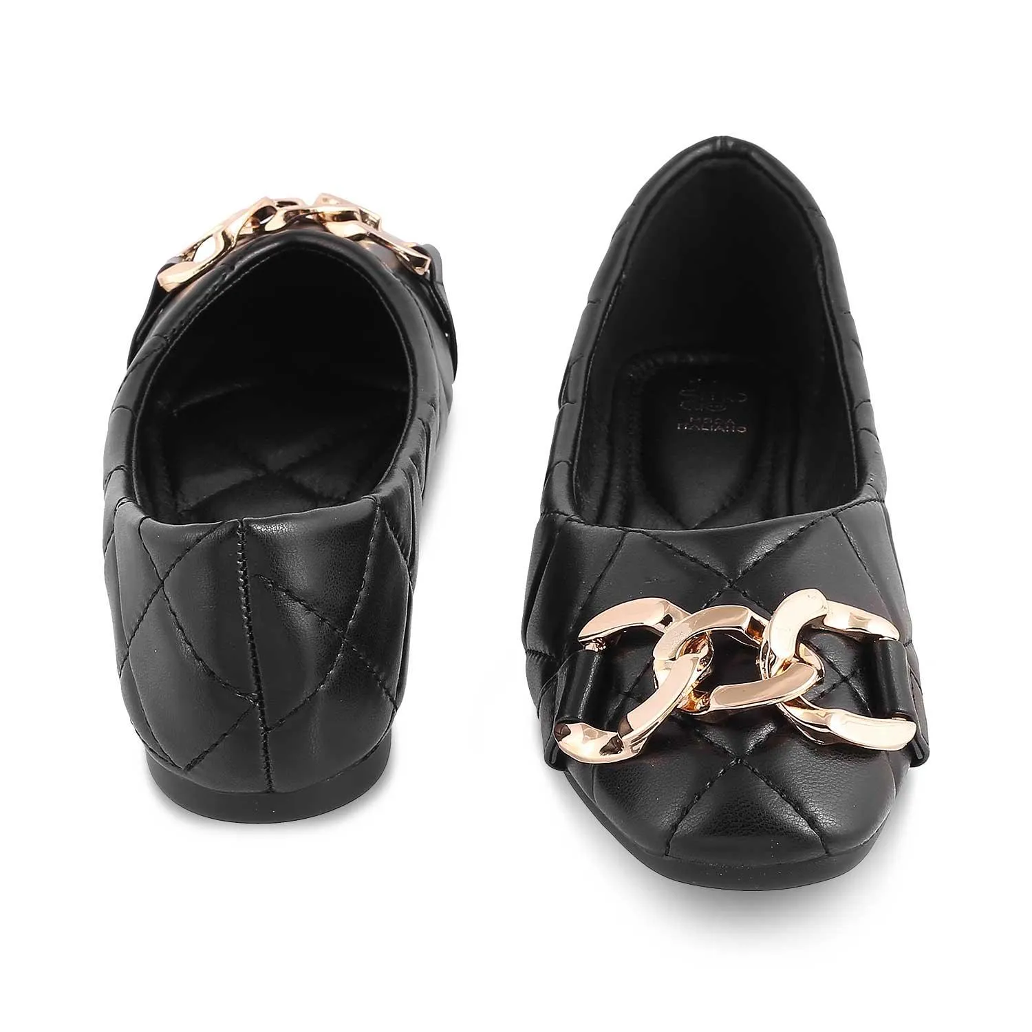 The Nuria Black Women's Dress Ballerinas Tresmode