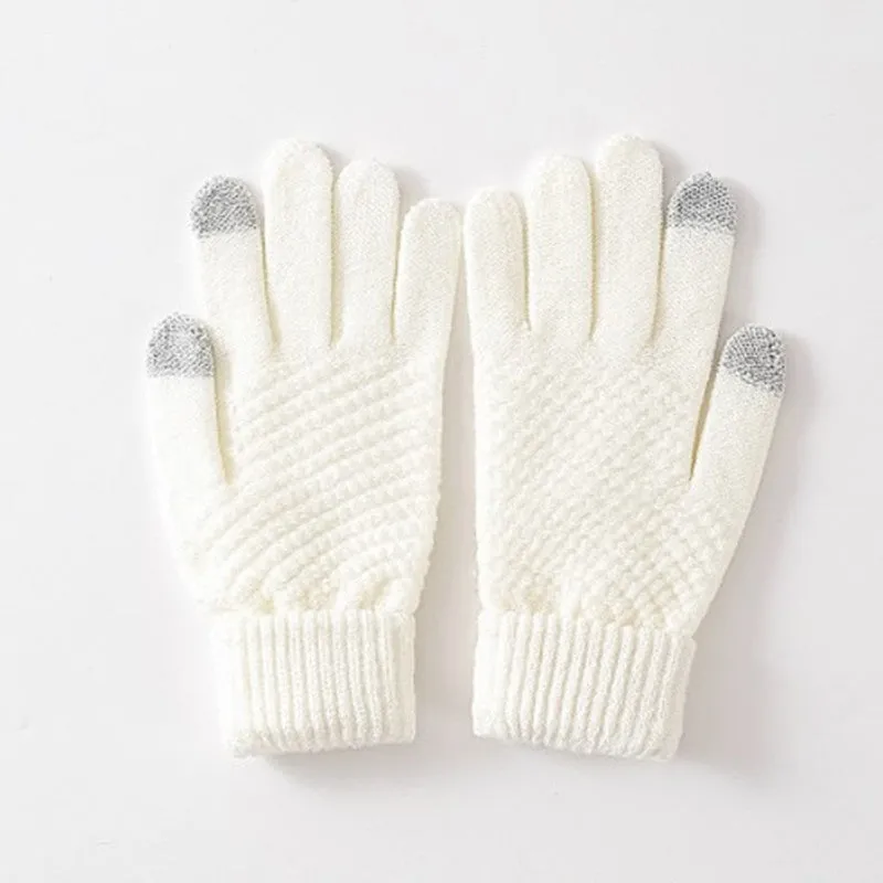 Touch screen gloves for women