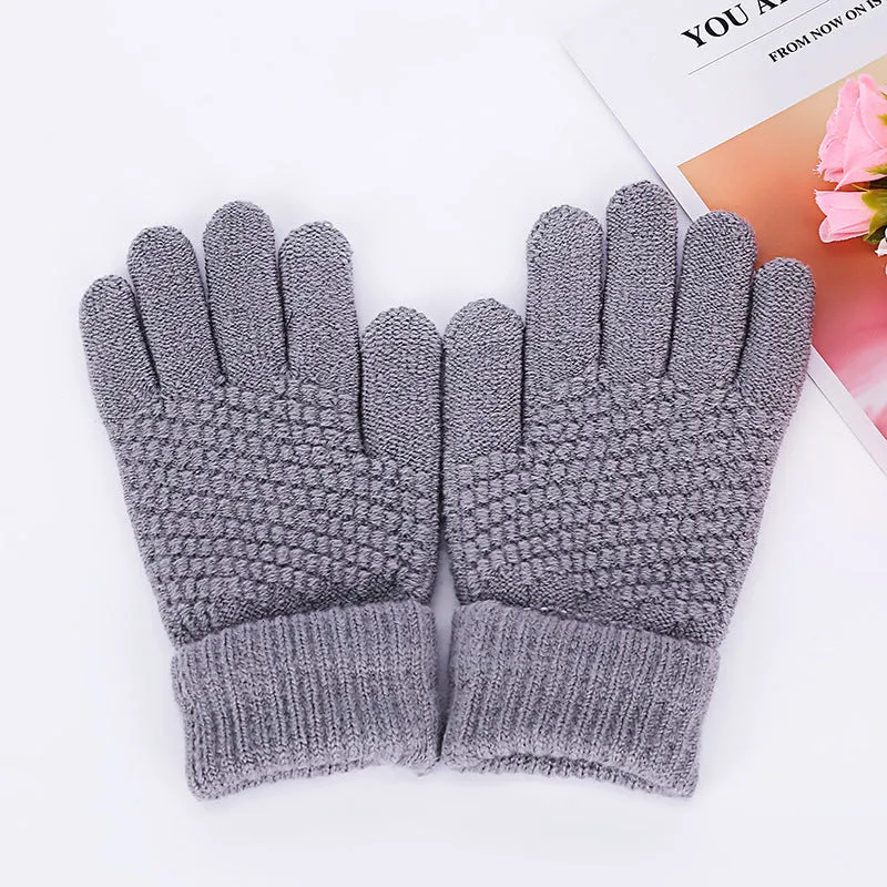 Touch screen gloves for women