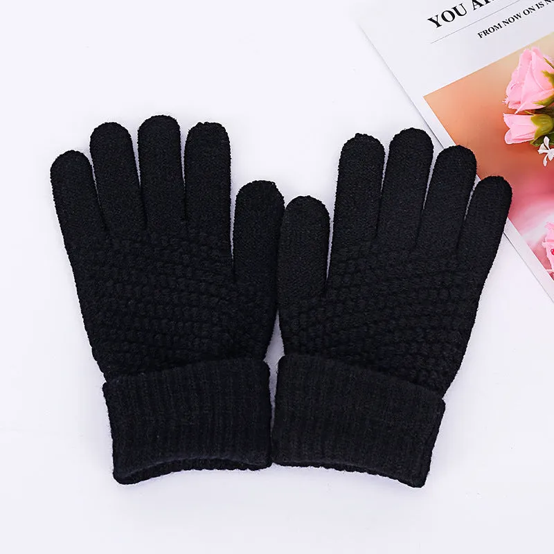 Touch screen gloves for women