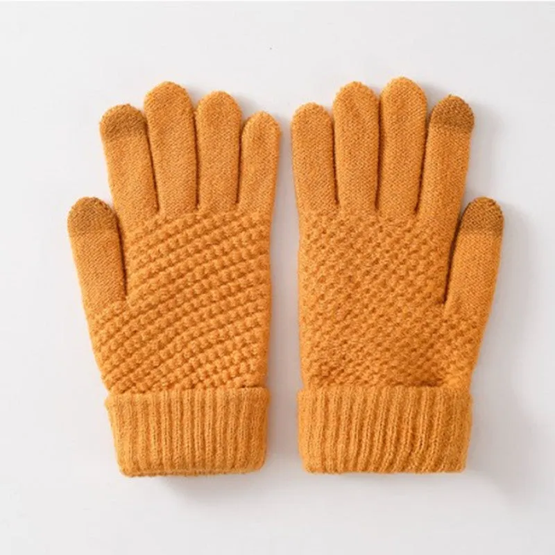 Touch screen gloves for women