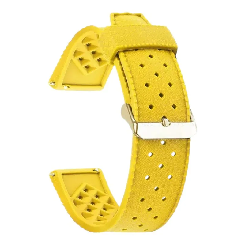 Tropic Dive Silicone Watch Straps with the Brew Watch  Retrograph & 8-Bit Brew