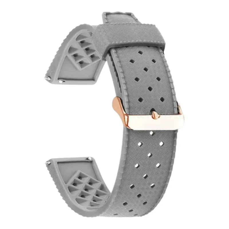 Tropic Dive Silicone Watch Straps with the Brew Watch  Retrograph & 8-Bit Brew