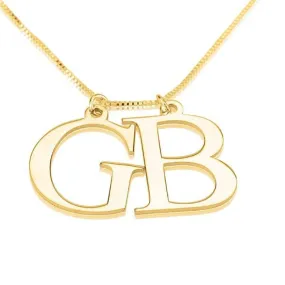 Two Initials Necklace