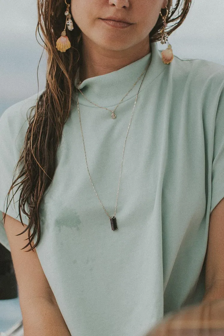 Watermelon Tourmaline Necklace