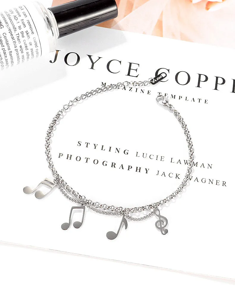 Women's Fashion Music Bracelet