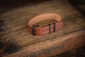 ZULU Leather Watch Strap Brown